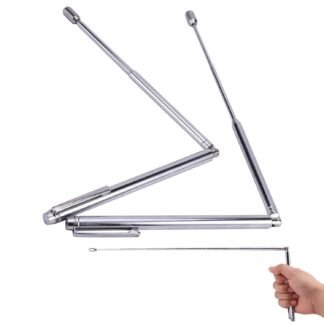 2Pcs Dowsing Rods, Adjustable Divining Rods for Dousing Hunting Spirit, Flexible Divining Rods Detector Water Measuring Instruments(Dowsing Rods)