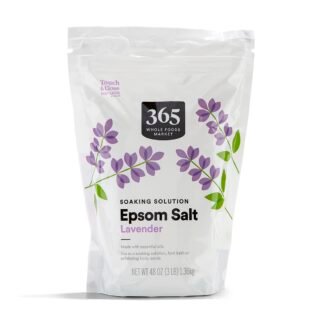 365 by Whole Foods Market, Epsom Salt Soaking Solution, Lavender, 48 Ounce