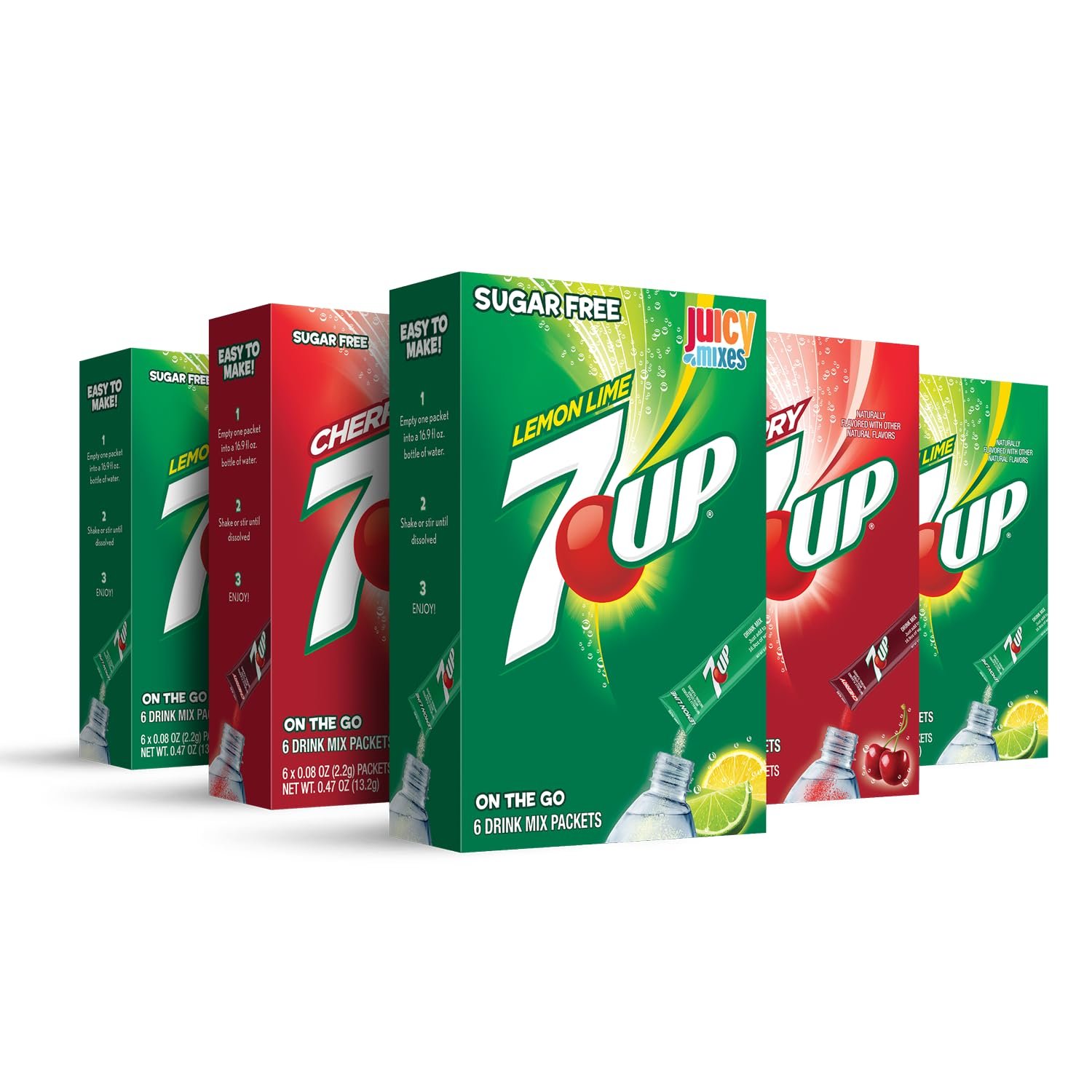 7-UP Powder Drink Mix Sugar Free Delicious Variety 30 Sticks - lunas-mystic-emporium.com 7-UP Powder Drink Mix – Sugar Free & Delicious (Variety, 30 Sticks)
