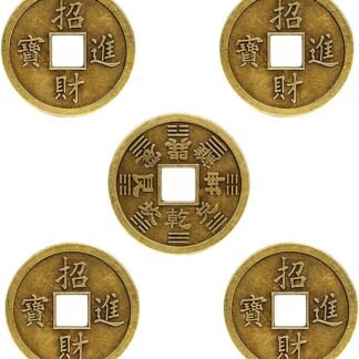 Acxico 5Pcs Extra Large Feng Shui Coin 17 Lucky Chinese Fortune Metal - lunas-mystic-emporium.com Acxico 5Pcs Extra Large Feng Shui Coin 1.7" Lucky Chinese Fortune Metal