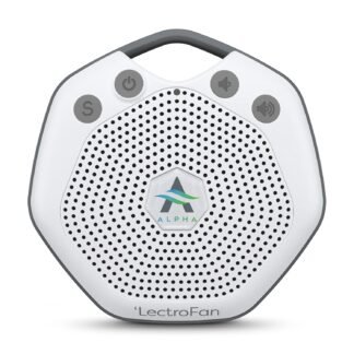 Adaptive Sound Technologies LectroFan Alpha Portable Sleep Sound Machine - Rechargeable White Noise Machine for Crib, Stroller, Car Seat & More - 7 Non-Looping Sounds - for...