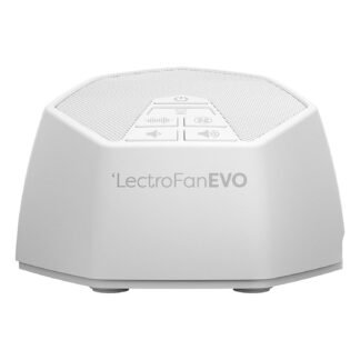 Adaptive Sound Technologies LectroFan EVO White Noise Machine - Compact Sleep Sound Machine for Bedroom, Travel, Study & More - 22 Non-Looping Fan, White & Ocean Noise...