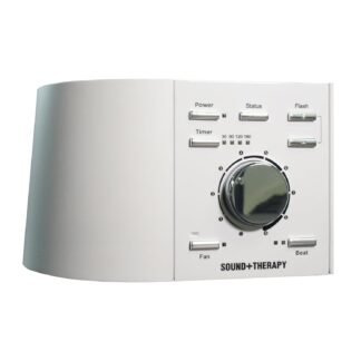 Adaptive Sound Technologies Sound & Therapy - 40 Hz Sleep Machine - Supports Relaxation & Deep Sleep - Features Gamma Light Therapy, Fan Masking Mode & Therapy Length Timer