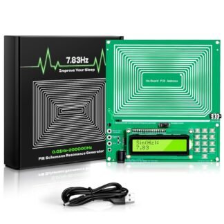 Adjustable Schumann Resonance Generator (0.01Hz-20kHz) | Healing Frequency Generator, Rife Machine, 7.83Hz Sleep Aid, Stress Relief, Relaxation, Meditation & Yoga Enhancer, USB...