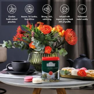 Ahmad Tea Caddy Gift Tin, English Scene, English Breakfast, 100 Gram - lunas-mystic-emporium.com Ahmad Tea Caddy Gift Tin, English Scene, English Breakfast, 100 Gram