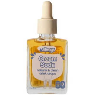 Allways Drops Natural Cream Soda Water Enhancer | Sugar-Free Zero Calories Monk Fruit Sweetened | Glass Bottle for On-the-Go Hydration | Kids Adults | 50 Servings | Pack-of-1 - lunas-mystic-emporium.com Allways Drops Natural Cream Soda Water Enhancer | Sugar-Free, Zero Calories, Monk Fruit Sweetened | Glass Bottle for On-the-Go Hydration | Kids & Adults | 50 Servings | Pack-of-1