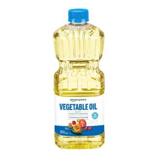 Amazon Grocery, Vegetable Oil, 48 Fl Oz (Previously Happy Belly, Packaging May Vary)