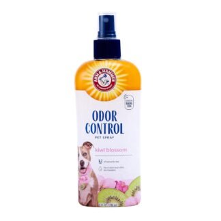 Arm & Hammer for Pets Super Deodorizing Spray for Dogs | Best Odor Eliminating Spray for All Dogs & Puppies | Fresh Kiwi Blossom Scent That Smells Great, 8 Ounces