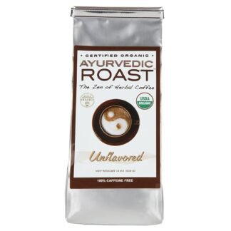 Ayurvedic Roast - Top Caffeine Free Certified Organic Coffee Substitute - Natural Grain Beverage and Herbal Blend that is a Great Non Acidic Coffee Alternative