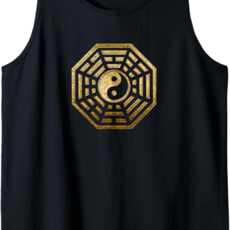 Bagua Pakua Yin Yang I Ging Trigrams China Taoism Reality Tank Top