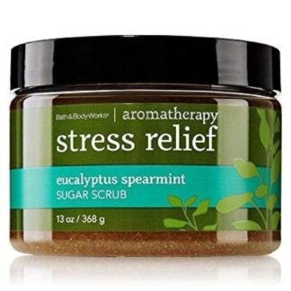 Bath & Body Works Eucalyptus Spearmint Stress Relief Sugar Body Scrub 13 Ounce