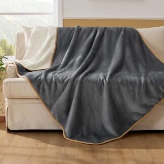 Bedsure Waterproof Dog Blankets for Extra Large Dogs - XL Cat Blanket Washable for Couch Protection, Sherpa Fleece Puppy Blanket, Soft Plush Reversible Throw-XL Furniture...