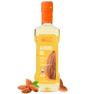BetterBody Foods Refined Cooking Oil, Almond Oil, 16.9 Fl Oz