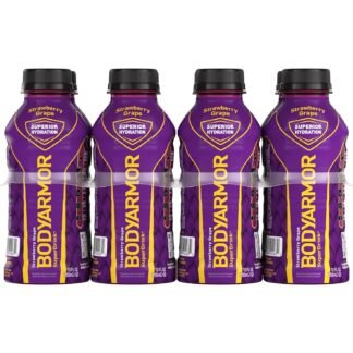 BODYARMOR Sports Drink, Mamba Forever, Strawberry Grape 12 Fl Oz, 8pk