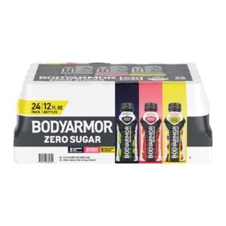 BODYARMOR ZERO Sugar Variety Pack, Sugar Free Sports Drink - Low-Calorie Hydration - Natural Flavors with Potassium Packed Electrolytes, Antioxidants, and B-vitamins, 12 fl oz...