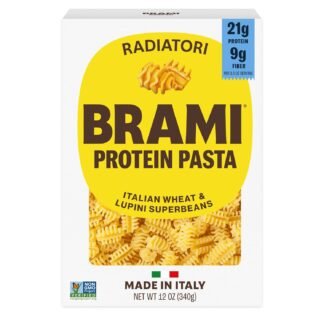 Brami Radiatori Italian Protein Pasta Low Carb High Fiber Non-GMO Keto Made in Italy Semolina Pasta Fortified with Healthy Lupini Beans 12oz - lunas-mystic-emporium.com Brami Radiatori Italian Protein Pasta, Low Carb, High Fiber, Non-GMO, Keto, Made in Italy, Semolina Pasta, Fortified with Healthy Lupini Beans, 12oz