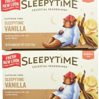 Celestial Seasonings Sleepytime Vanilla Tea Bags, 20 Count (Pack of 2)