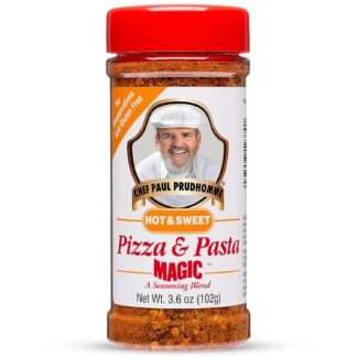 Chef Paul Magic Seasoning Blends Pizza & Pasta Magic Hot & Sweet | Italian Seasoning | Parmesan Cheese & Herbs Blend | No Added Salt & Preservatives | Perfect for Pizza, Pasta,...