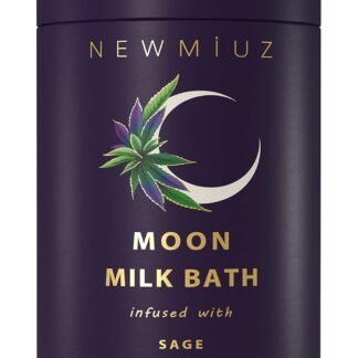 Cleansing Sage Moon Milk Bath Soak - Lavender Chamomile - Moisturize & Soften Skin Spiritual Stress Relief Gifts for Women Destress Luxury Spa Bath Salt Powder Birthday Perfect...