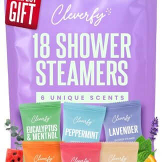 Cleverfy Shower Steamers Aromatherapy – Stocking Stuffers for Women, Teens and Wife – Christmas Gifts for Women and Teen Girls – White Elephant Gifts for Adults – 18 Tablets