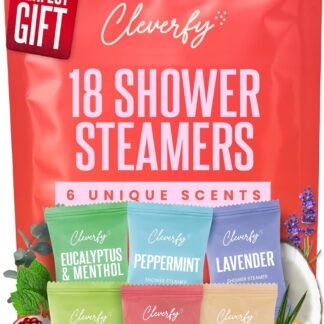 Cleverfy Shower Steamers Aromatherapy – Stocking Stuffers for Women, Teens and Wife – Christmas Gifts for Women and Teen Girls – White Elephant Gifts for Adults – 18 Tablets