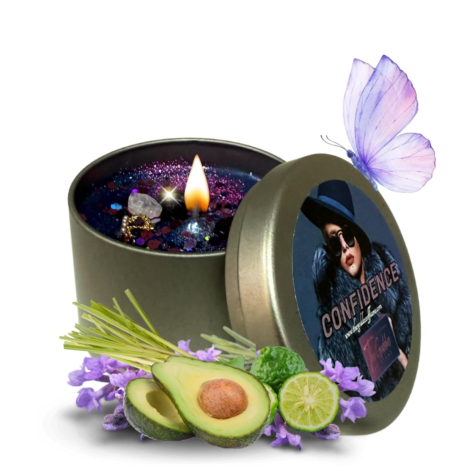 Confidence Candle | Ritual Spell Candle for Empowerment Courage Strength | Hoodoo Wiccan Pagan Conjure Small 4oz - lunas-mystic-emporium.com – Confidence Candle | Ritual Spell Candle for Empowerment, Courage & Strength | Hoodoo, Wiccan, Pagan, Conjure (Small 4oz)