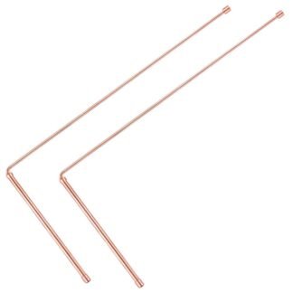 Copper Dowsing Rods - 999 Pure Copper 2PCS Divining Rods - for Ghost Hunting Tools Divining Water Treasure Buried Items EtcB - lunas-mystic-emporium.com Copper Dowsing Rods - 99.9% Pure Copper 2PCS Divining Rods - for Ghost Hunting Tools, Divining Water, Treasure, Buried Items Etc(B)