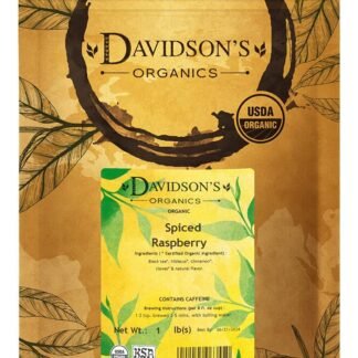 Davidson's Tea Bulk, Spiced Raspberry, 16-Ounce Bag