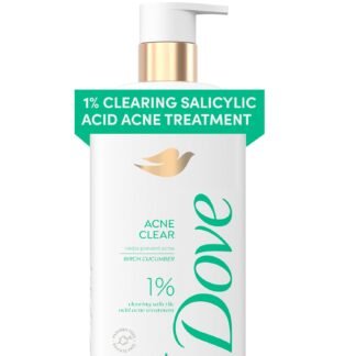 Dove Serum Body Wash Acne Clear for troubled skin with Salicylic Acid 18.5 Fl Oz
