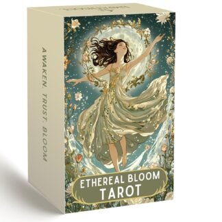 DPEHAKMK Tarot Deck Unique, 78 Floral Tarot Cards with Guidebook, Modern Witch Tarot for Beginners and Experienced Readers, Divination and Spiritual Growth Tool