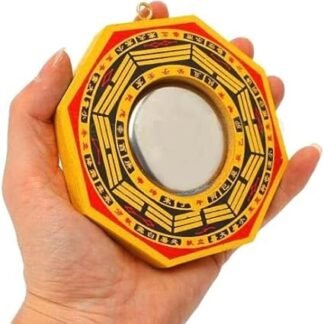 EatingBiting 5 Inch Traditional Chinese Feng Shui Convex Bagua Mirror Concave Bagua MirrorLucky Fengshui Gift - lunas-mystic-emporium.com EatingBiting 5" Inch Traditional Chinese Feng Shui Convex Bagua Mirror & Concave Bagua Mirror,Lucky Fengshui Gift