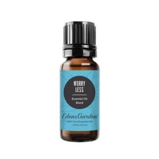 Edens Garden Worry Less Essential Oil Blend- 100% Pure Premium Grade, Undiluted, Natural, Therapeutic, Aromatherapy, The Best for Diffusing, Skin, Candle, Humidifiers 10 ml (.33...