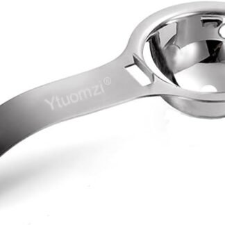 Egg Separator Egg Yolk White Filter Food Grade Egg Divider Stainless Steel Egg Sieve Kitchen Gadget Cooking/Baker Tool Egg Extractor