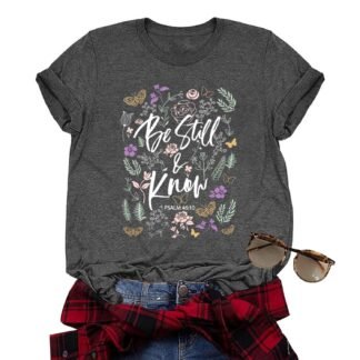 Flower Tshirts Shirts for Women Cute Dandelion Tshirt Casual Short Sleeve Wildflower Floral Heart Print Graphic Tee Tops