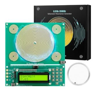 Frequency Generator for Healing | Adjustable Schumann Resonance Generator – 7.83Hz Natural Frequency Device for Deep Sleep, Meditation, Yoga | USB Type-C Powered | 0.01Hz–200KHz...