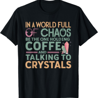 Funny Crystal Healing Crystals and Stones Meditation Yoga T-Shirt