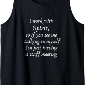 Funny Spirit God Angels Bible Jesus Metaphysical Psychic Tank Top