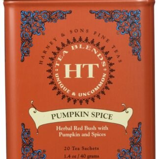 Harney & Sons Pumpkin Spice Rooibos Tea 20 ct Sachet Tin