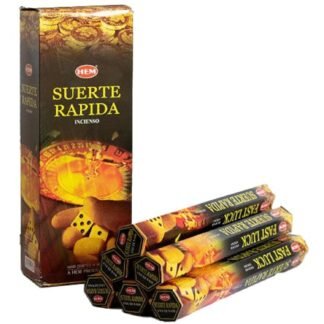 Hem Fast Luck Incense Sticks (120 Sticks, 6 Boxes Inside) - 9 Inches Long, 20g per Box - Perfect for Meditation, Rituals,Cleansing & Positive Vibration.