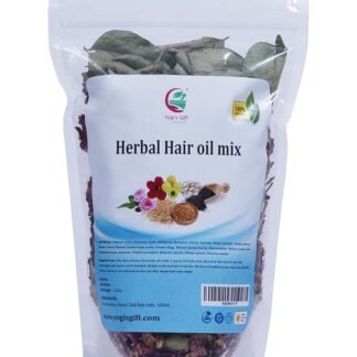 HERBAL HAIR OIL MIX | Ayurvedic 18 Essential Raw Herbs for Oil Infusion | 100% Natural Indian Herbs for Hair Growth | Yogi’s Gift For Women