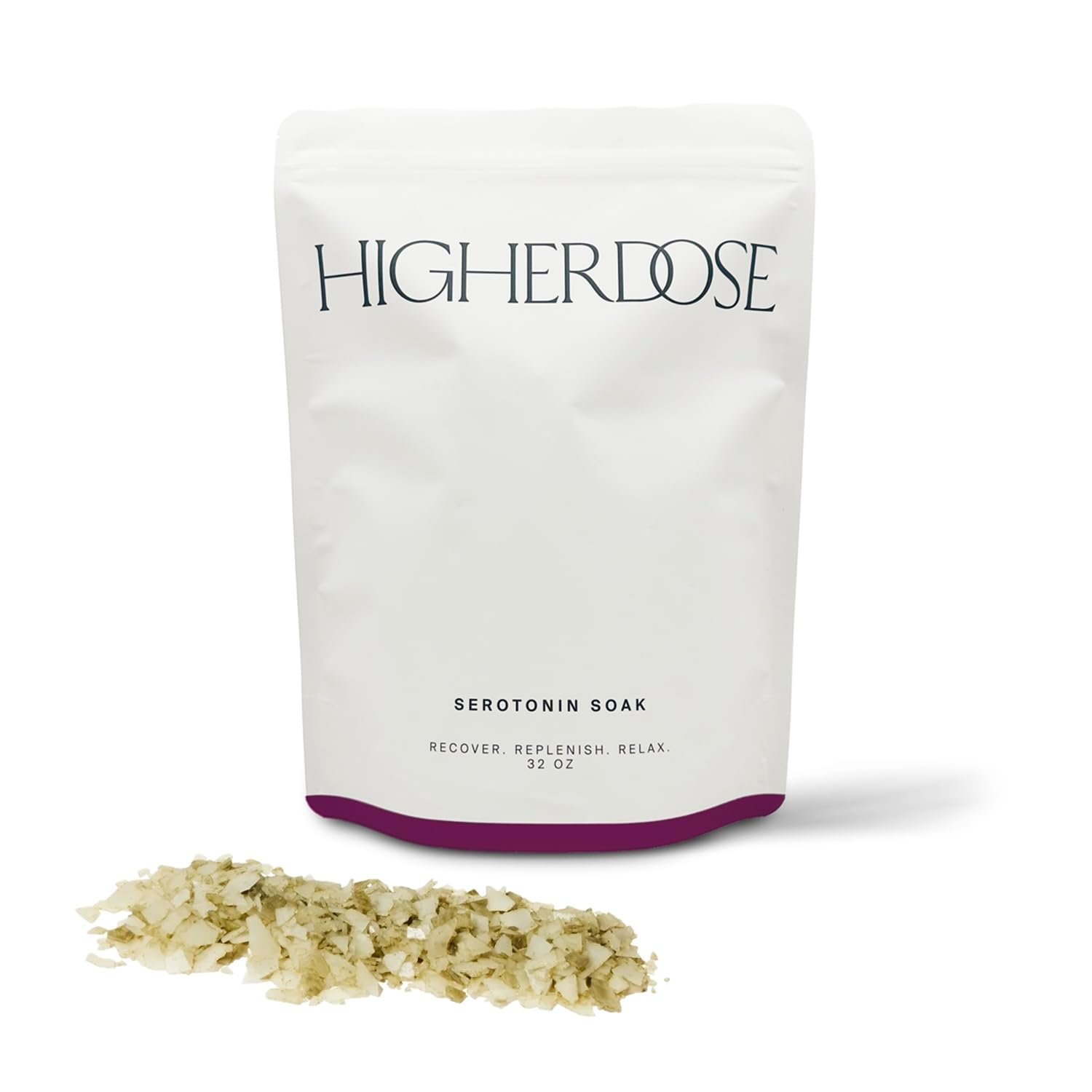 HigherDOSE Serotonin SOAK - Potent Magnesium Flakes with Stress Relief Essential Oils Apple Cider Vinegar - Relaxing Bath Salts to Maintain Serotonin Levels and Muscle Nerve - lunas-mystic-emporium.com HigherDOSE Serotonin SOAK - Potent Magnesium Flakes with Stress Relief Essential Oils & Apple Cider Vinegar - Relaxing Bath Salts to Maintain Serotonin Levels and Muscle & Nerve...