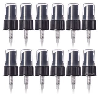 Holistic Oils Spray Tops for Essential Oil Bottles - 12 Essential Oil Spray Bottle Tops Oil Spray Tops Oil Mist Sprayer Replacement Pump Reusable Inserts for 5 ml, 15 ml 20 ml...