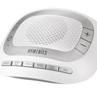 Homedics Rejuvenate White Noise Sound Machine. Travel Sound Machine for Sleep and Relaxing. Great for Travel, Nursery’s and Babies. 6 Relaxing Nature Sounds, Auto-Off Timer