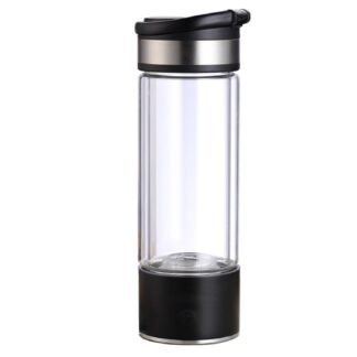 Hydrogen Water Generator, Hydrogen Water Generator Bottle Portable Hydrogen Water Ionizer Machine 3-in-1 Hydrogen Rich Water Glass Health Cup SPE Technology Hydrogen Content Up...