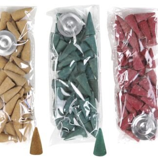 Iconikal 120 Cones Premium Incense Cones: Sensual Therapy, Red Currant, Warmspice