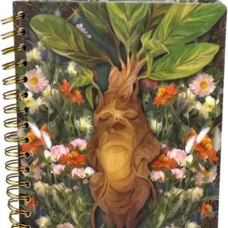 Innovative Designs Harry Potter Tab Journal Notebook, Herbology - Spiral Bound, 144 Lined Pages, 8 x 7 inches