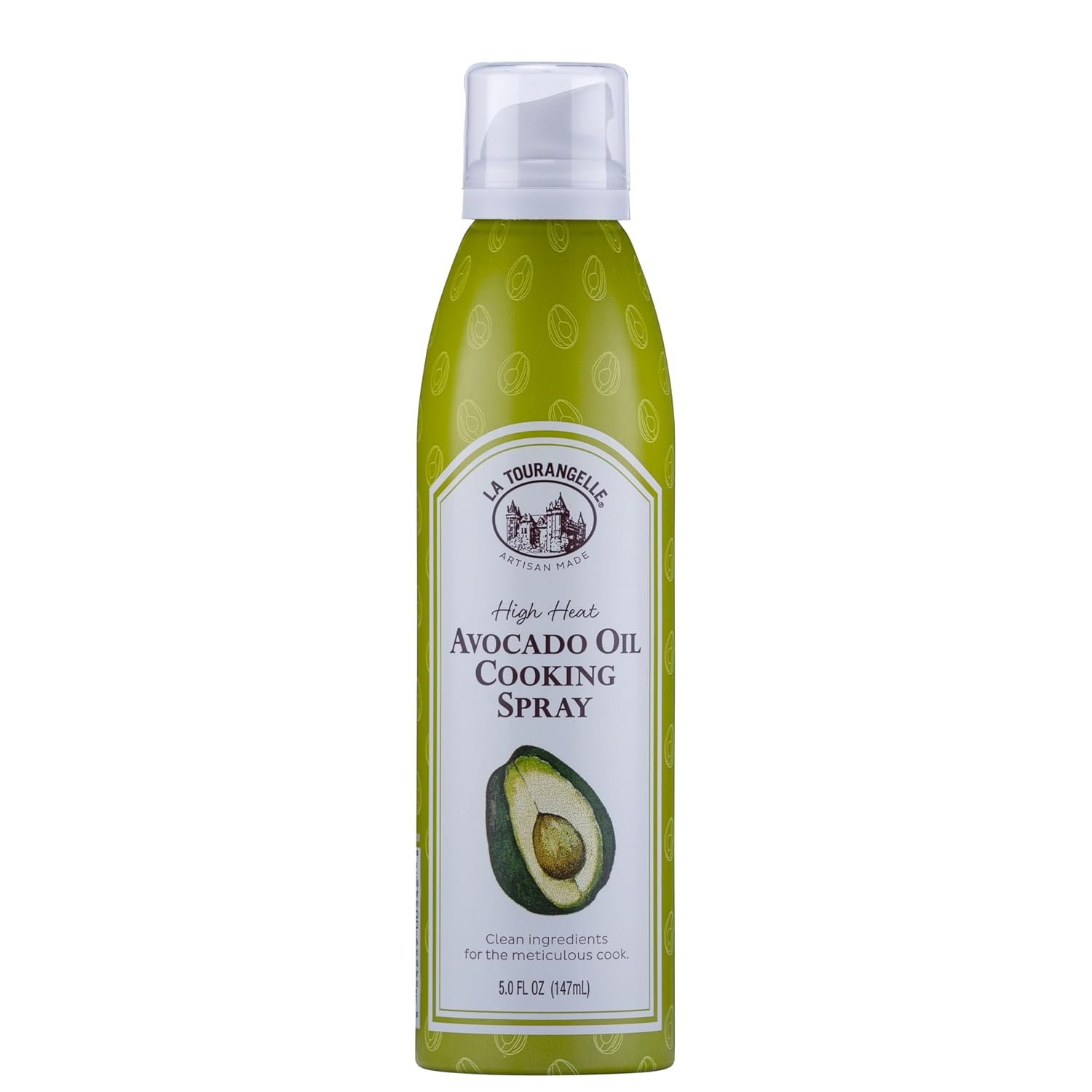 La Tourangelle Avocado Oil Spray Handcrafted from Premium Avocados High Smoke Point Refined Oil Great for High Heat Cooking Frying Spray Cooking and Grilling 5 Fl Oz - lunas-mystic-emporium.com La Tourangelle, Avocado Oil Spray, Handcrafted from Premium Avocados, High Smoke Point Refined Oil Great for High Heat Cooking, Frying, Spray Cooking and Grilling, 5 Fl Oz