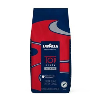 Lavazza Top Class Filtro Whole Bean Coffee Medium Roast 2.2LB Bag, 100% Natural Arabica, Milk chocolate and roasted hazelnut aromatic notes