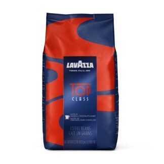 Lavazza Top Class Whole Bean Coffee Blend, Medium Espresso Roast Bag, 2.2 Pound (Pack of 1), Authentic Italian, Blended and roasted in Italy, Full bodied with smooth and...