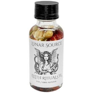 Lilith Ritual Oil | Body Perfume Anointing Witchcraft Wiccan Pagan Witch Herbal Intention Dark Moon Goddess Temptress Spell Altar Devotee Invocation Offerings
